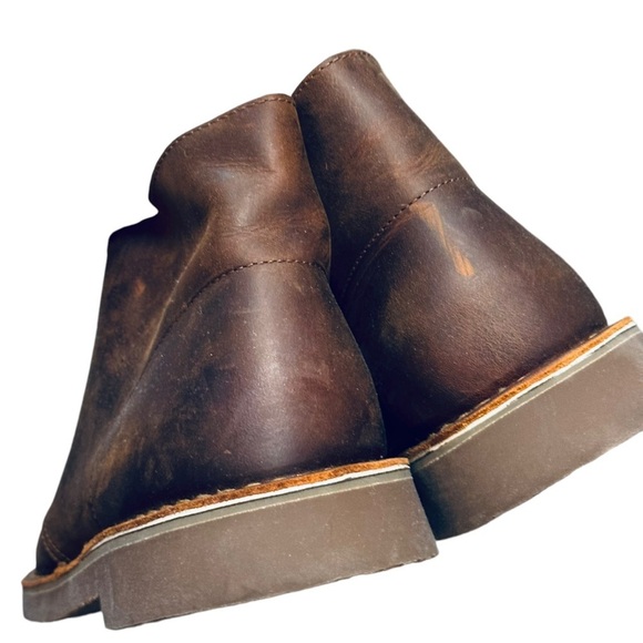 Clarks Leather Chukka Lace Boots Bushacre 2 Beeswax or similar men’s 10.5 main image 9